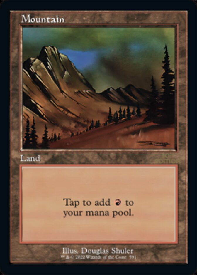 {B} Mountain (Retro) (591) [30th Anniversary Edition][30A 591]