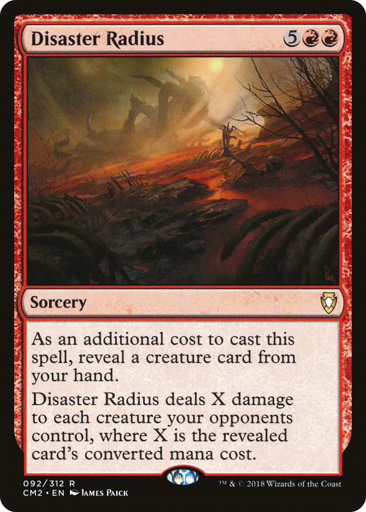 {R} Disaster Radius [Commander Anthology Volume II][CM2 092]