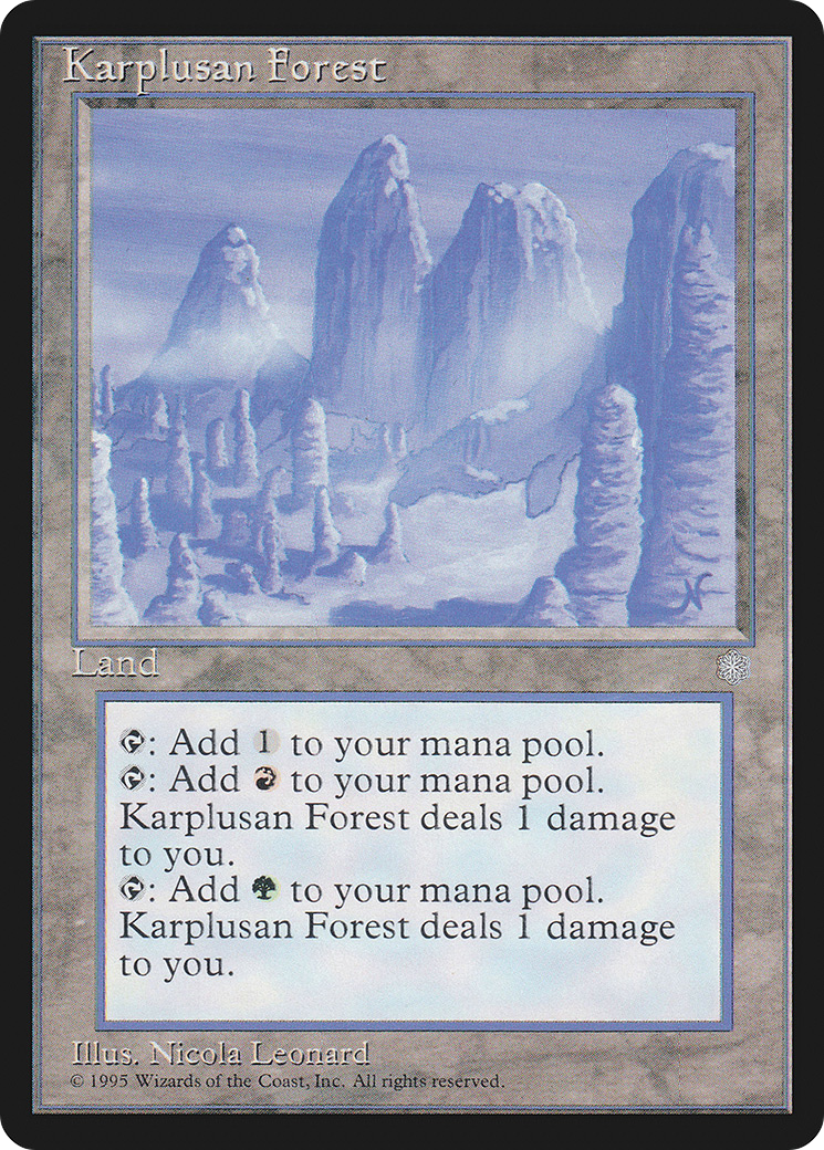 {R} Karplusan Forest [Ice Age][ICE 356]