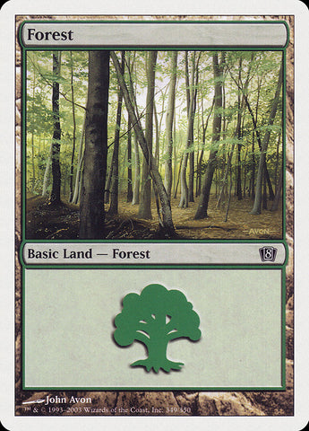 {B}[8ED 349] Forest (349) [Eighth Edition]
