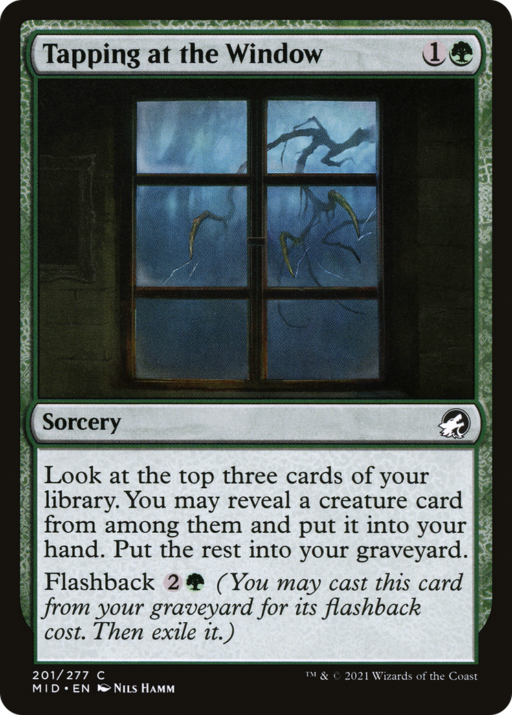 {C} Tapping at the Window [Innistrad: Midnight Hunt][MID 201]