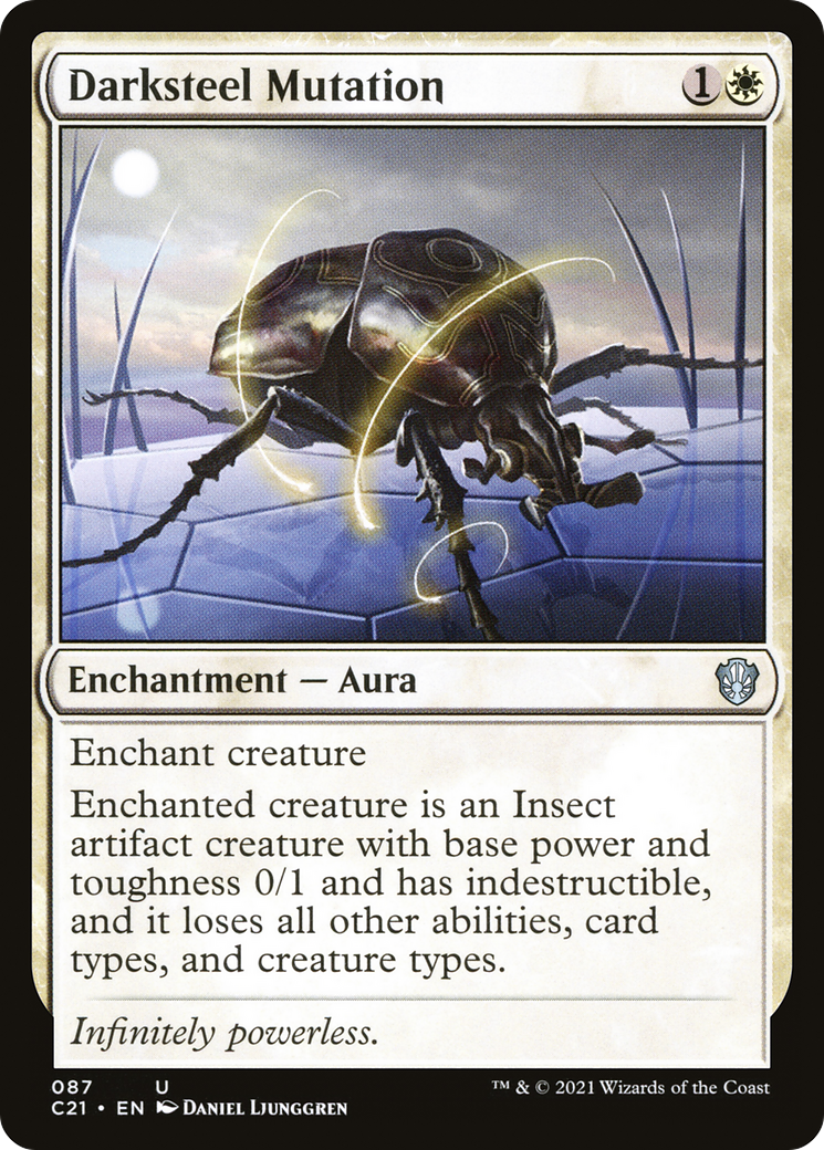 {C} Darksteel Mutation [Commander 2021][C21 087]