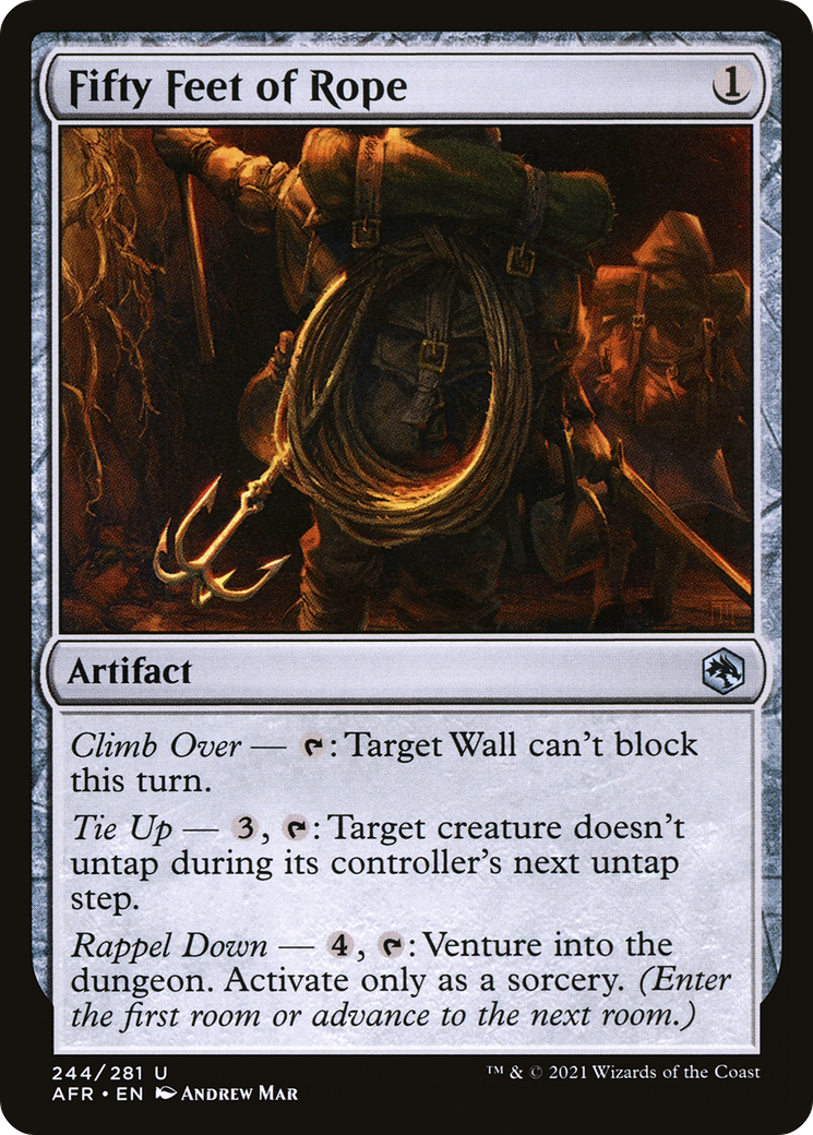 {C} Fifty Feet of Rope [Dungeons & Dragons: Adventures in the Forgotten Realms][AFR 244]