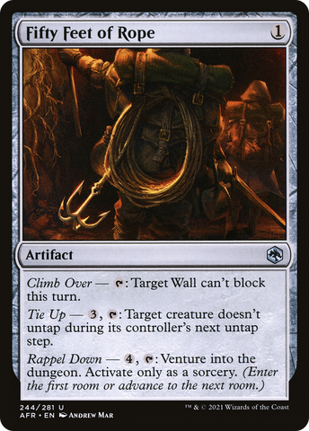 {C} Fifty Feet of Rope [Dungeons & Dragons: Adventures in the Forgotten Realms][AFR 244]