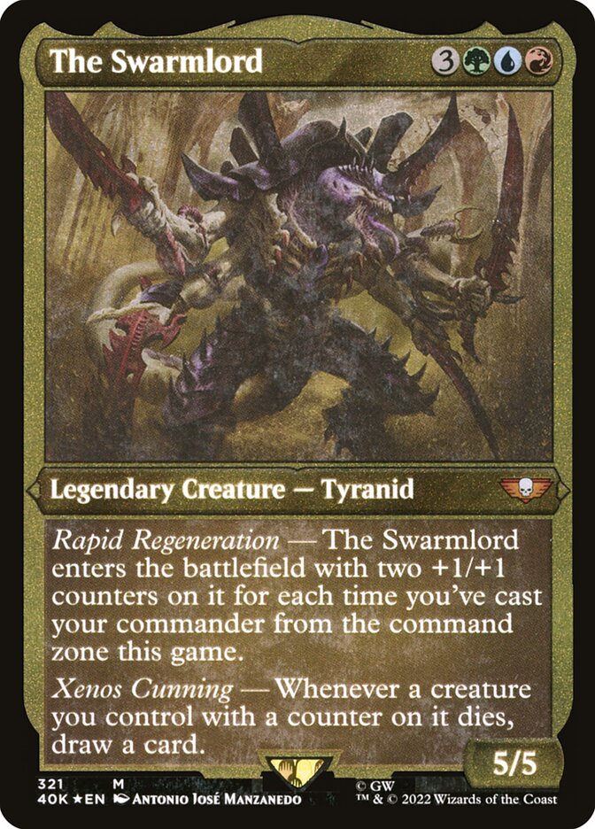 {R} The Swarmlord (Display Commander) [Universes Beyond: Warhammer 40,000][DC 40K 180]