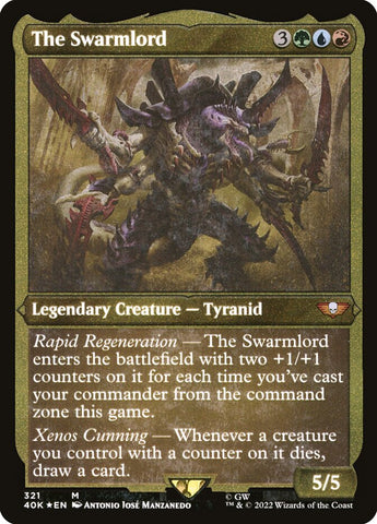 {R} The Swarmlord (Display Commander) [Universes Beyond: Warhammer 40,000][DC 40K 180]