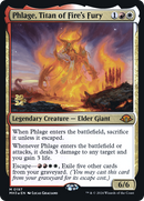 {R} Phlage, Titan of Fire's Fury [Modern Horizons 3 Prerelese Promos][PR PMH3 197]