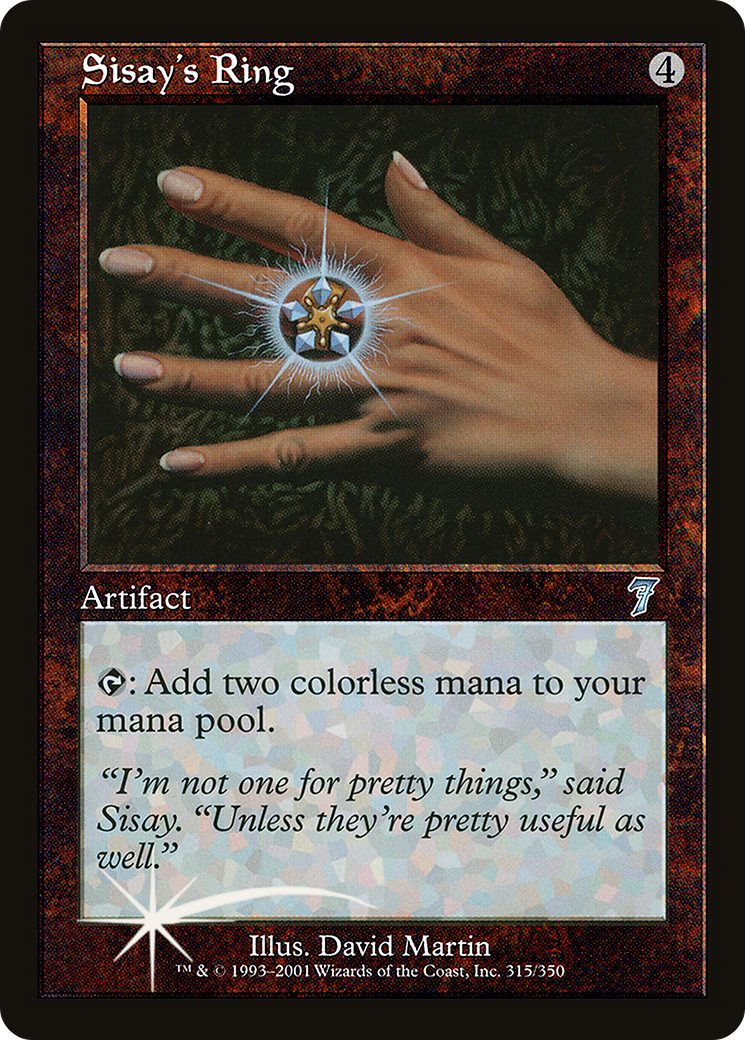 {C} Sisay's Ring [Seventh Edition][7ED 315]