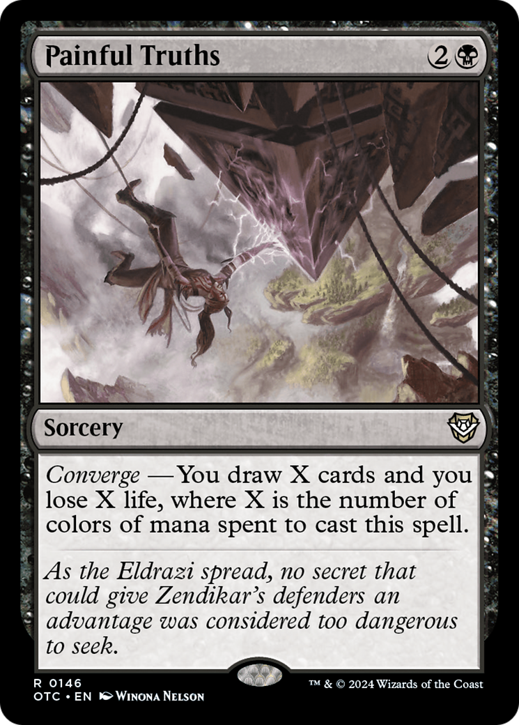 {R} Painful Truths [Outlaws of Thunder Junction Commander][OTC 146]