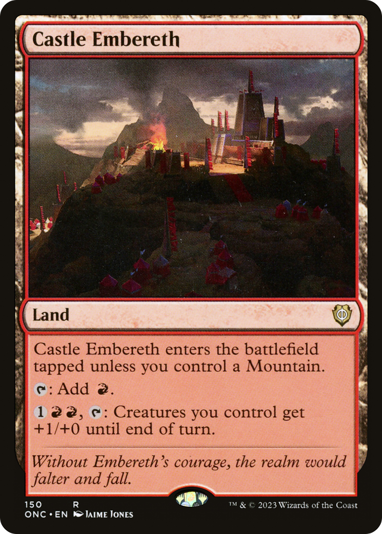 {R} Castle Embereth [Phyrexia: All Will Be One Commander][ONC 150]