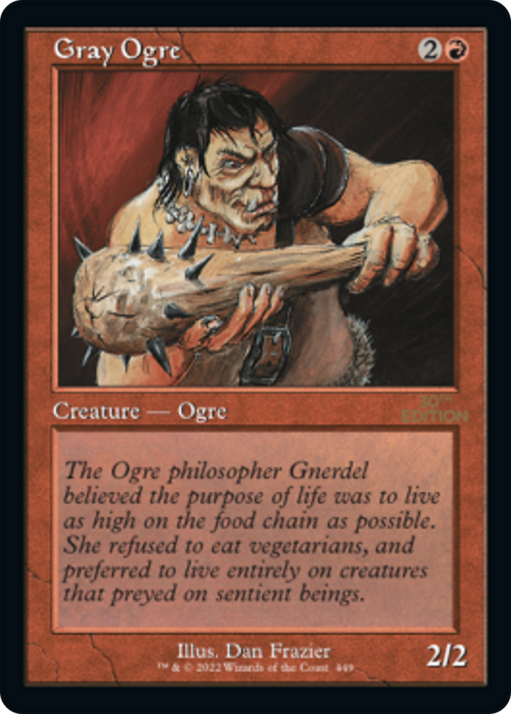 {C} Gray Ogre (Retro) [30th Anniversary Edition][30A 449]