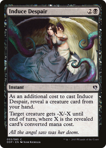 {C} Induce Despair [Duel Decks: Zendikar vs. Eldrazi][DDP 053]