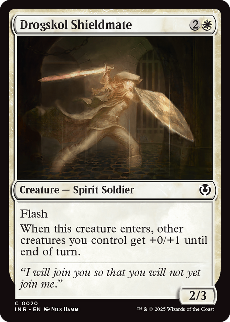{C} Drogskol Shieldmate [Innistrad Remastered][INR 020]