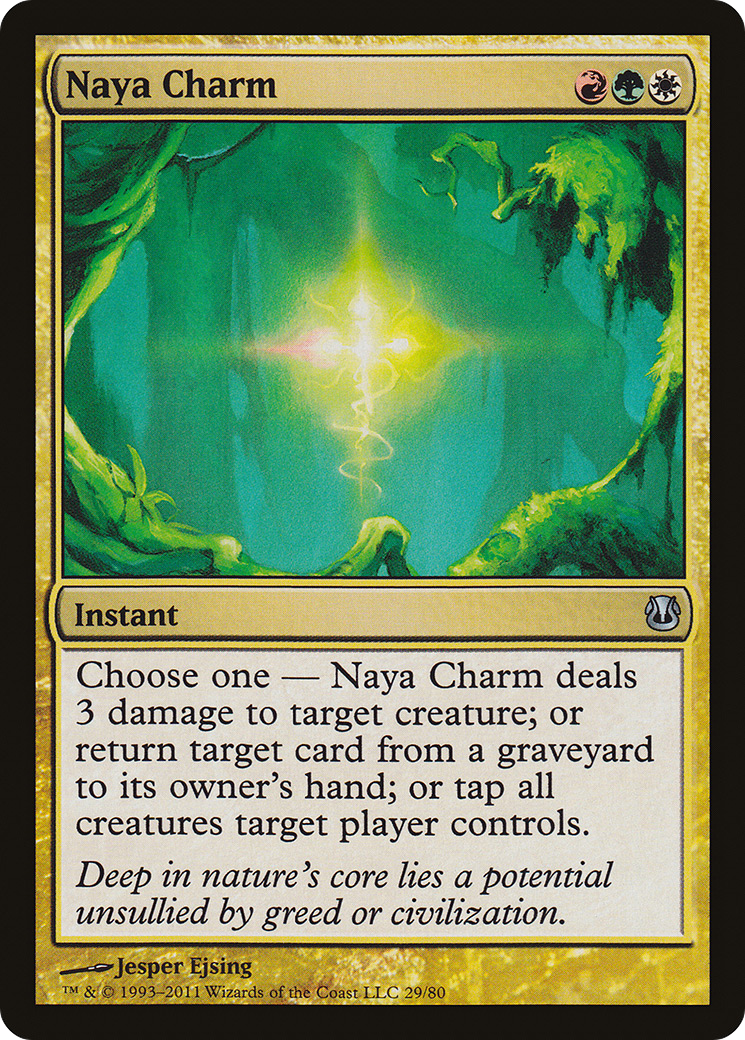 {C} Naya Charm [Duel Decks: Ajani vs. Nicol Bolas][DDH 029]
