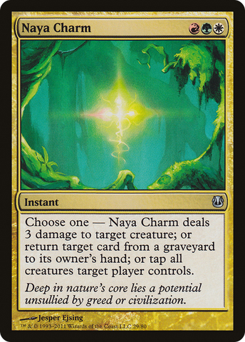 {C} Naya Charm [Duel Decks: Ajani vs. Nicol Bolas][DDH 029]
