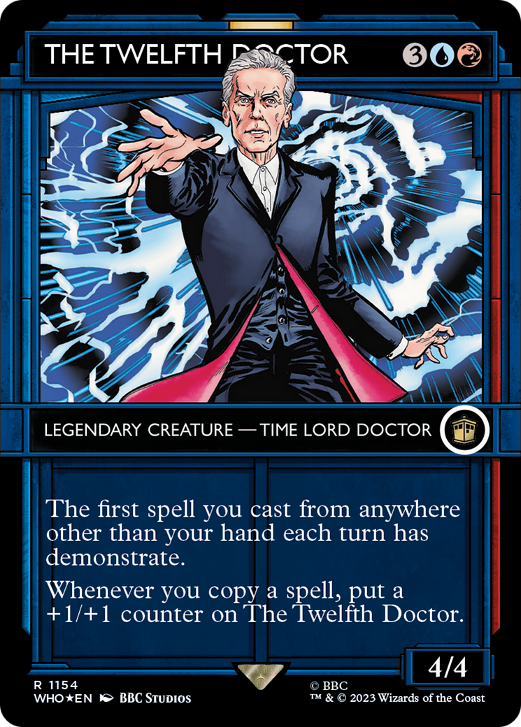 {R} The Twelfth Doctor (Showcase) (Surge Foil) [Doctor Who][WHO 1154]