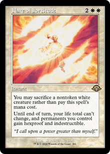 {R} Flare of Fortitude (Retro) [Modern Horizons 3][MH3 391]