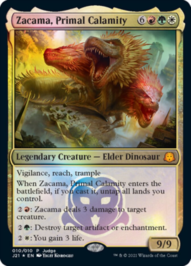 {R} Zacama, Primal Calamity [Judge Gift Cards 2021][PA J21 010]