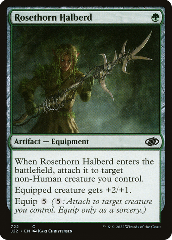 {C} Rosethorn Halberd [Jumpstart 2022][J22 722]