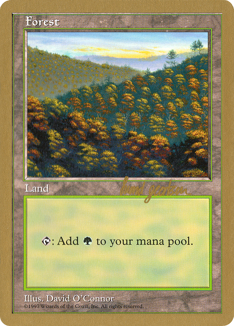 {B}[GB WC97 SG448] Forest (sg448) (Svend Geertsen) [World Championship Decks 1997]