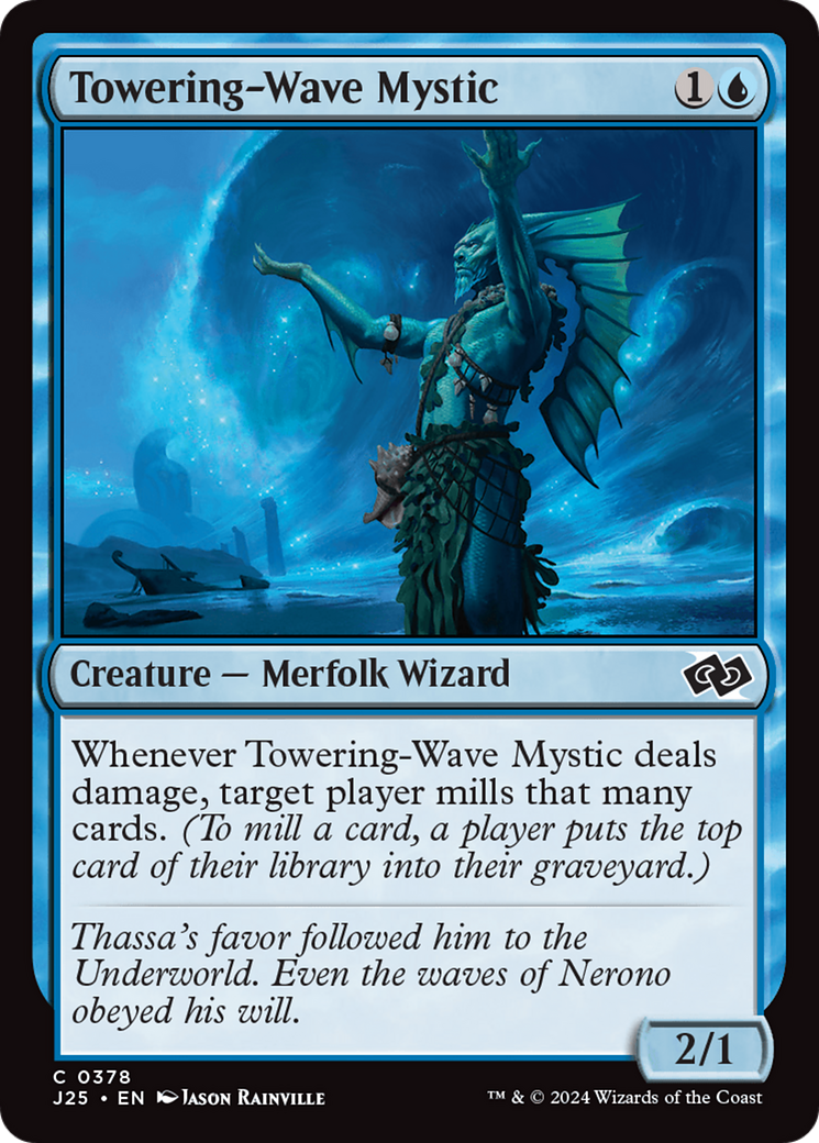 {C} Towering-Wave Mystic [Foundations Jumpstart][J25 378]