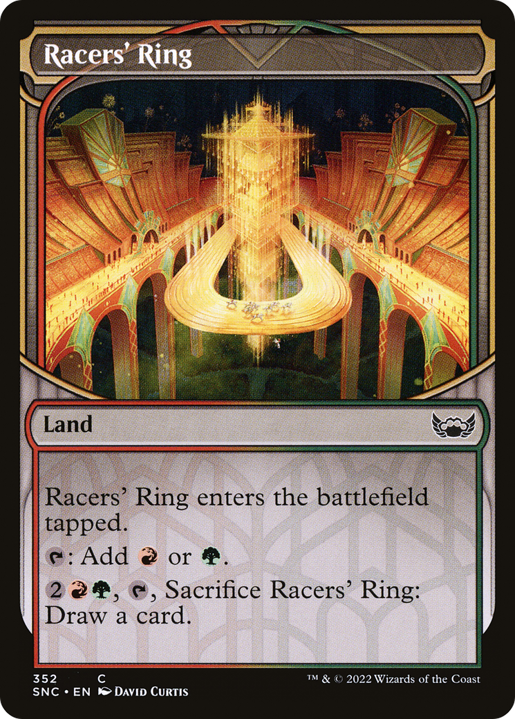 {C} Racers' Ring (Showcase Skyscraper) [Streets of New Capenna][SNC 352]