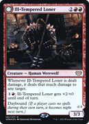 {R} Ill-Tempered Loner // Howlpack Avenger [Innistrad: Crimson Vow Prerelease Promos][PR VOW 162]