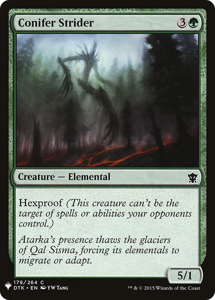{C} Conifer Strider [Mystery Booster][LS DTK 179]