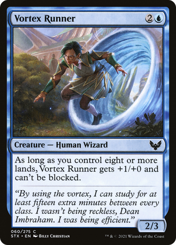 {C} Vortex Runner [Strixhaven: School of Mages][STX 060]