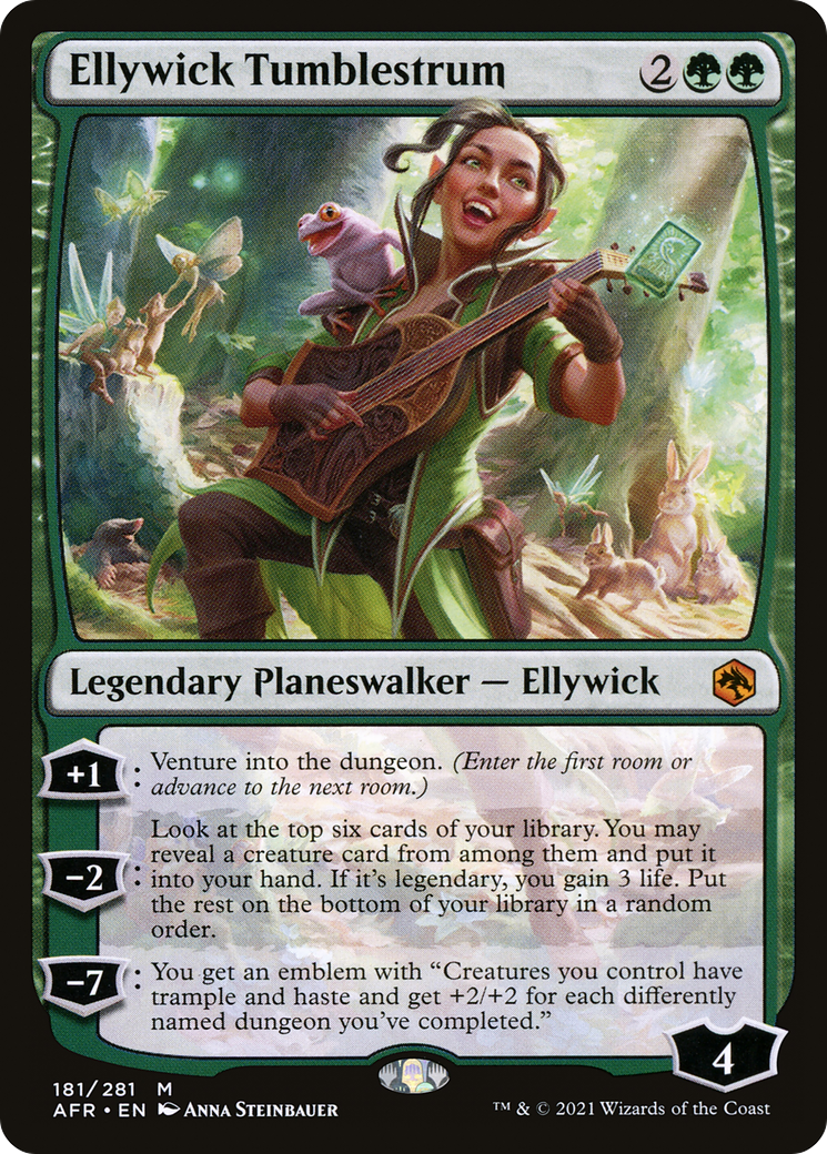 {R} Ellywick Tumblestrum [Dungeons & Dragons: Adventures in the Forgotten Realms][AFR 181]