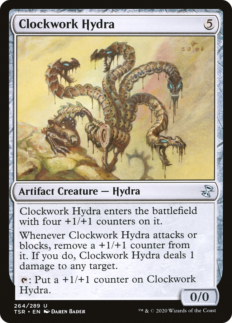 {C} Clockwork Hydra [Time Spiral Remastered][TSR 264]