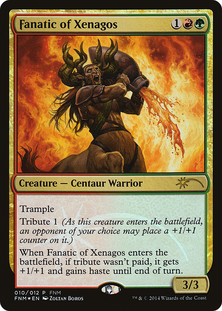 {R} Fanatic of Xenagos [Friday Night Magic 2014][PA F14 010] - Misty Mountain Games