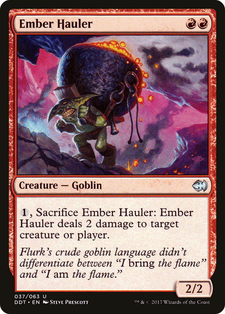 {C} Ember Hauler [Duel Decks: Merfolk vs. Goblins][DDT 037]