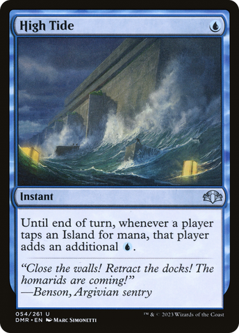 {C} High Tide [Dominaria Remastered][DMR 054]