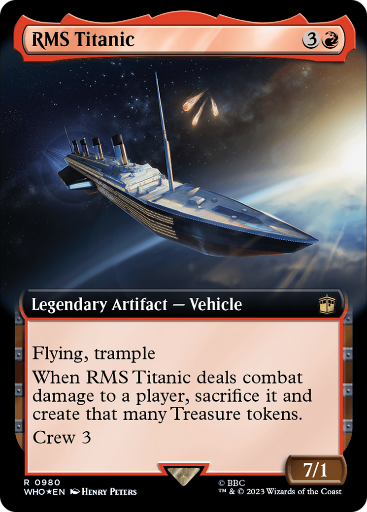 {R} RMS Titanic (Extended Art) (Surge Foil) [Doctor Who][WHO 980]