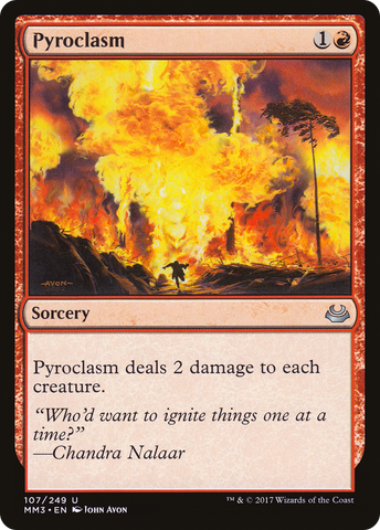 {C} Pyroclasm [Modern Masters 2017][MM3 107]