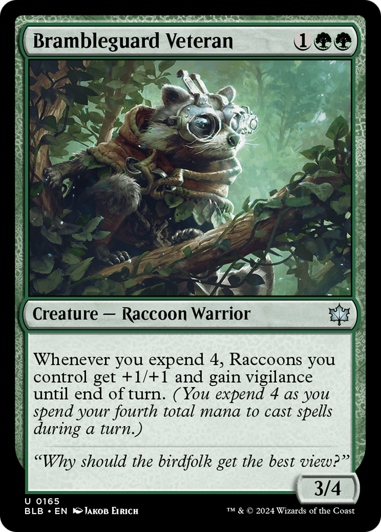 {@C} Brambleguard Veteran [Bloomburrow][BLB 165]