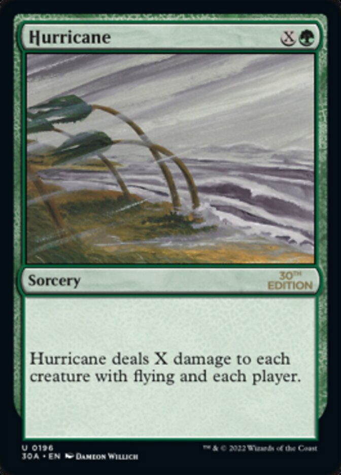 {C} Hurricane [30th Anniversary Edition][30A 196]