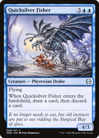 {C} Quicksilver Fisher [Phyrexia: All Will Be One][ONE 066]