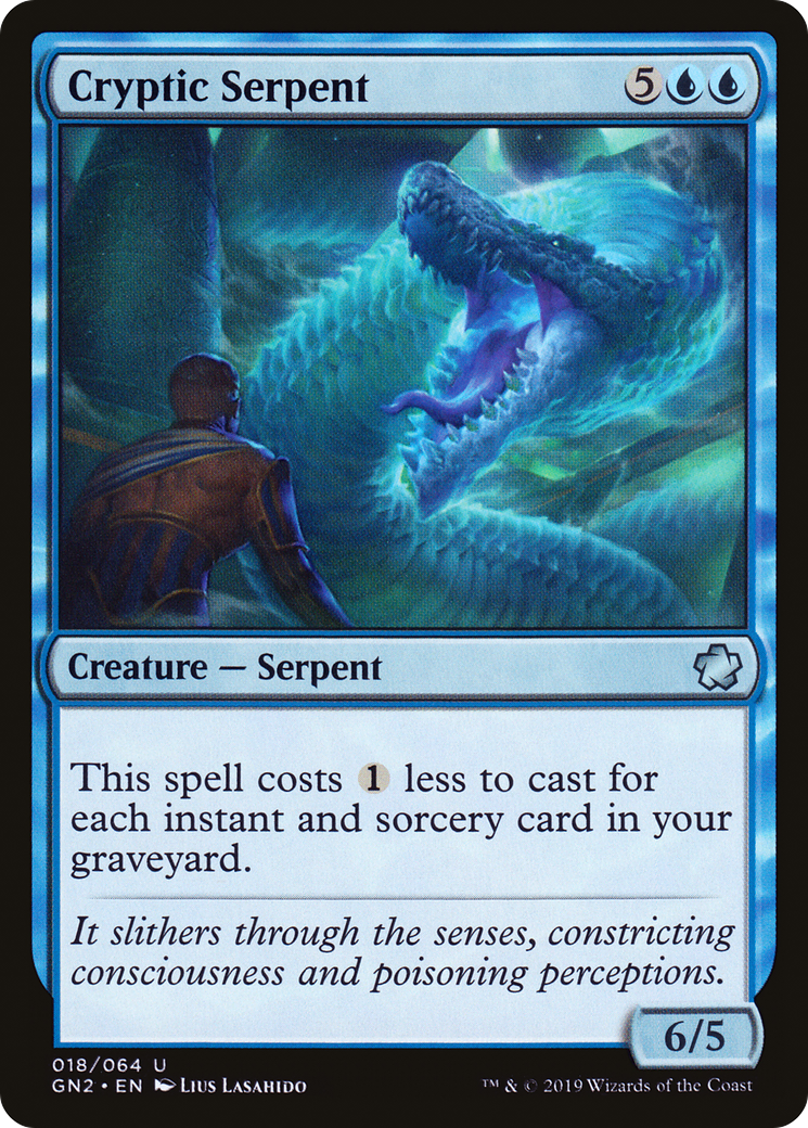 {C} Cryptic Serpent [Game Night 2019][GN2 018]