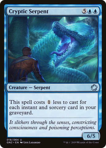 {C} Cryptic Serpent [Game Night 2019][GN2 018]
