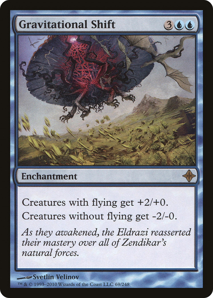 {R} Gravitational Shift [Rise of the Eldrazi][ROE 069]