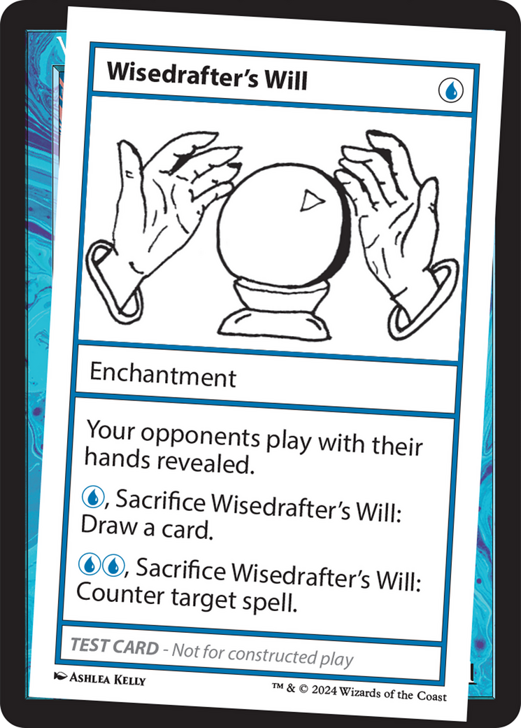 {C} Wisedrafter's Will [Mystery Booster 2 Playtest Cards][MB2 PLAYTEST]