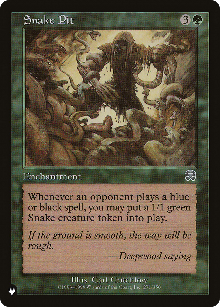 Snake Pit [LIST 271/350]