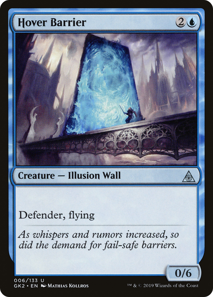 {C} Hover Barrier [Ravnica Allegiance Guild Kit][GK2 006]