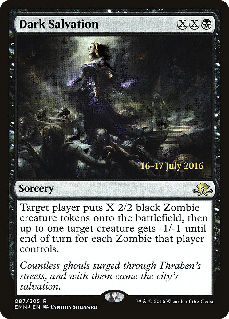 {R} Dark Salvation [Eldritch Moon Prerelease Promos][PR EMN 087]
