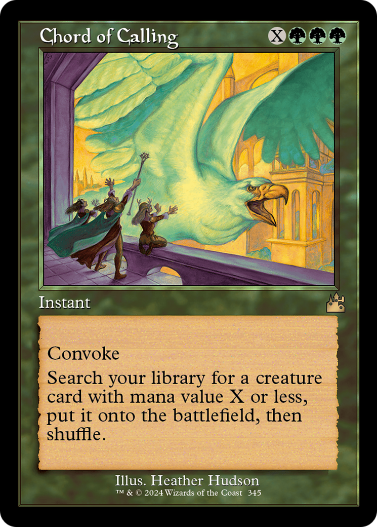 {R} Chord of Calling (Retro Frame) [Ravnica Remastered][RVR 345]