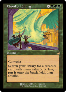 {R} Chord of Calling (Retro Frame) [Ravnica Remastered][RVR 345]