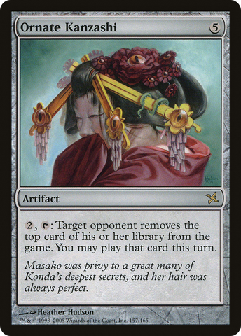 {R} Ornate Kanzashi [Betrayers of Kamigawa][BOK 157]