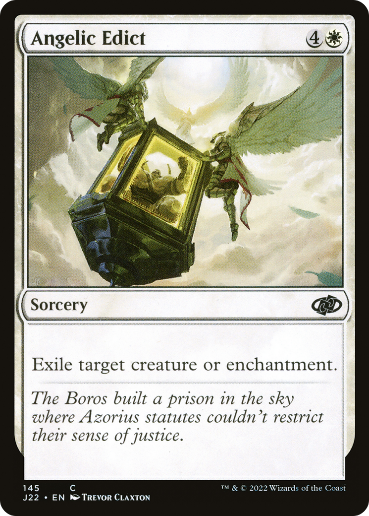 {C} Angelic Edict [Jumpstart 2022][J22 145]